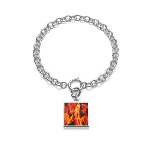 Roaring Fire Chunky Chain Bracelet