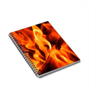 Roaring Fire Spiral Notebook - Ruled Line