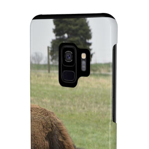 The American bison of Darby creek Slim Phone Cases