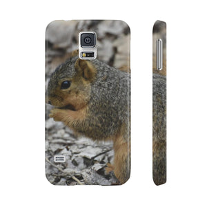 Friendly squirrel  Slim Phone Case