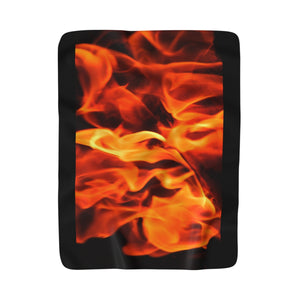 Roaring Fire Fleece Blanket