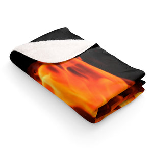 Roaring Fire Fleece Blanket