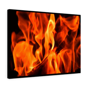 Roaring Fire Canvas