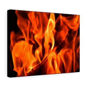 Roaring Fire Canvas