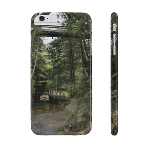 Overlook bridge  Slim Phone Cases