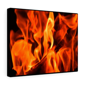 Roaring Fire Canvas