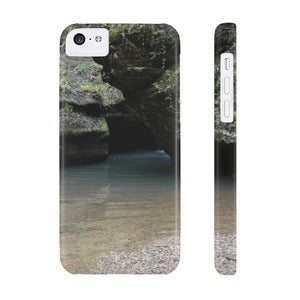 Rocks of salt creek Slim Phone Cases