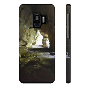 Rock house of hocking hills Slim Phone Case