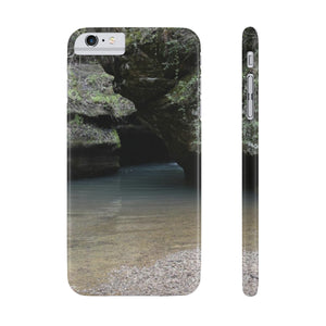 Rocks of salt creek Slim Phone Cases