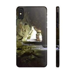 Rock house of hocking hills Slim Phone Case