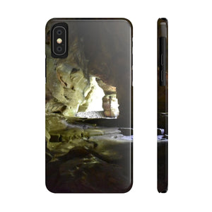 Rock house of hocking hills Slim Phone Case