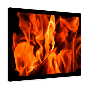 Roaring Fire Canvas