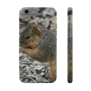 Friendly squirrel  Slim Phone Case