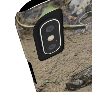 The curious toad Slim Phone Cases