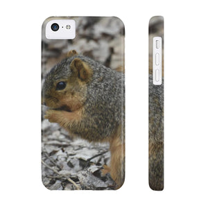 Friendly squirrel  Slim Phone Case