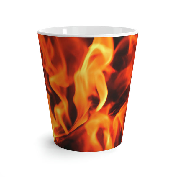 Roaring Fire Latte mug