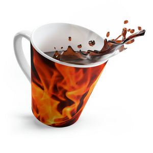 Roaring Fire Latte mug