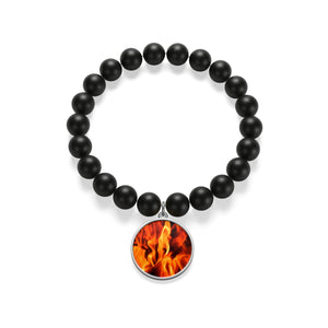 Roaring fire Onyx Bracelet