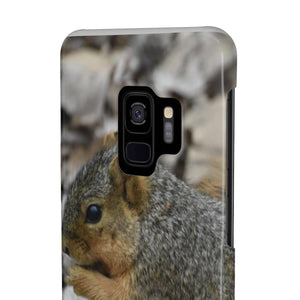 Friendly squirrel  Slim Phone Case