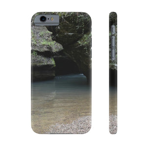 Rocks of salt creek Slim Phone Cases