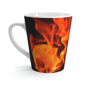 Roaring Fire Latte mug