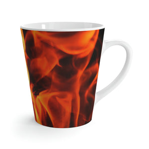 Roaring Fire Latte mug