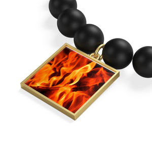 Roaring fire Onyx Bracelet