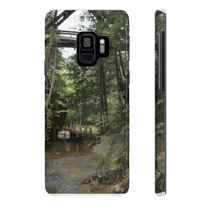 Overlook bridge  Slim Phone Cases