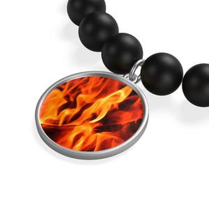 Roaring fire Onyx Bracelet