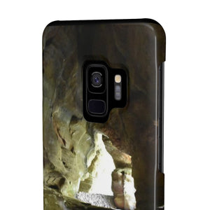 Rock house of hocking hills Slim Phone Case